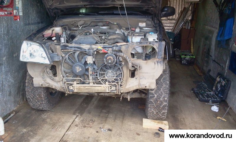 U4x4 + Бампер ОЖ на РП