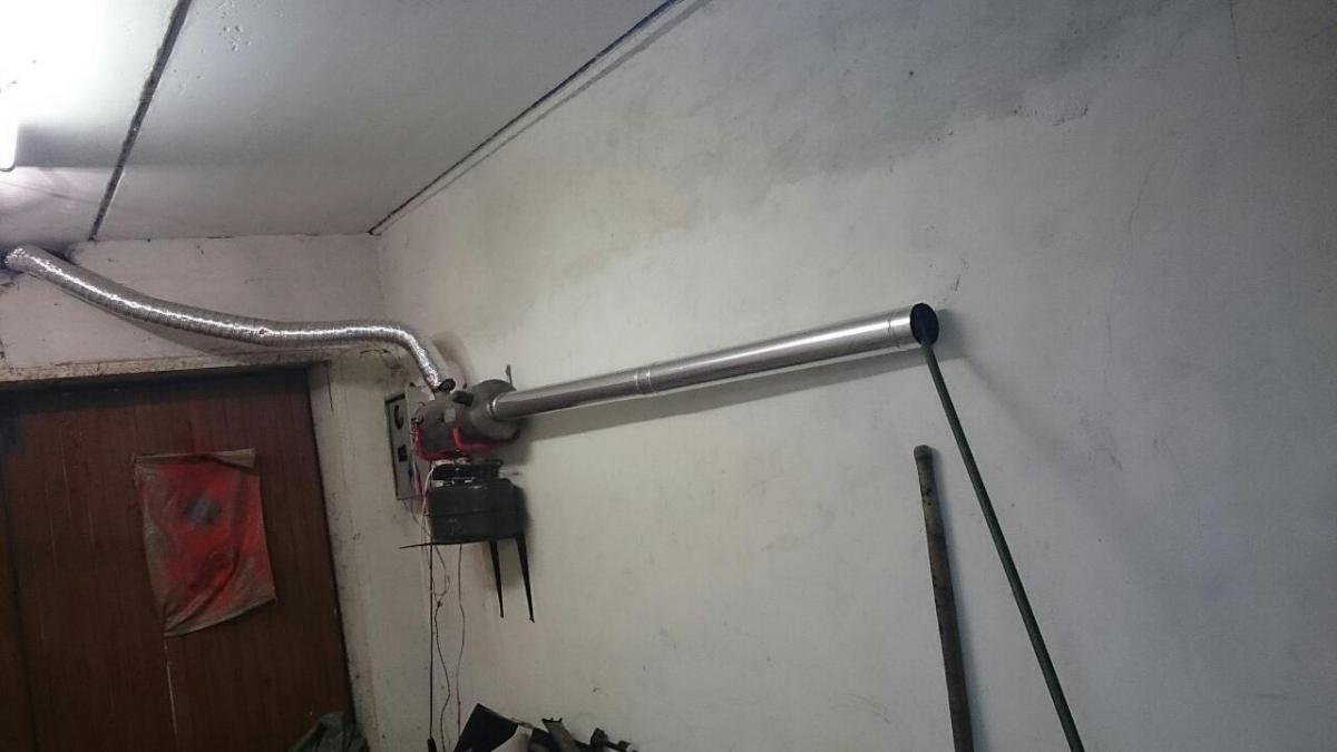 Как расположить фен в гараже