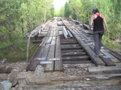 Некоторые мосты мы даже ходили смотреть