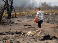 Хозяйка дачи и инициатор поездки