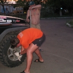 Неудачная попытка снять мудовые колёса у Варламова Сергея
