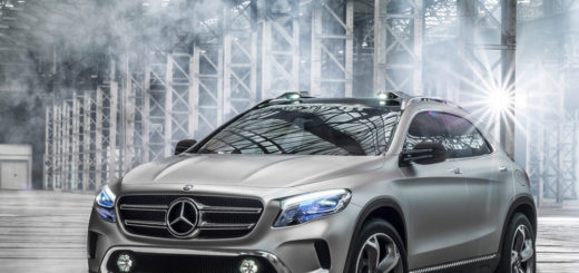 Компания Mercedes-Benz на автосалоне в Шанхае покажет концепт своего нового компактного внедорожника GLA.
