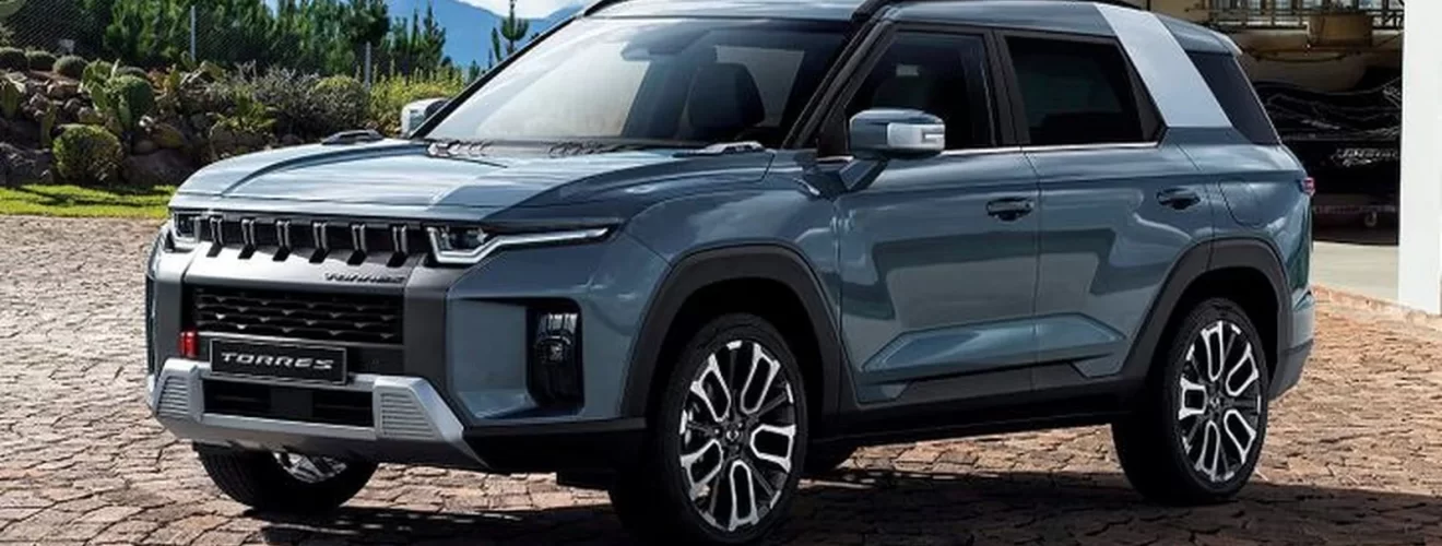 Кроссоверы KGM Torres, Tivoli и Korando, а также внедорожник Rexton