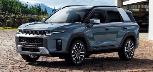 Кроссоверы KGM Torres, Tivoli и Korando, а также внедорожник Rexton
