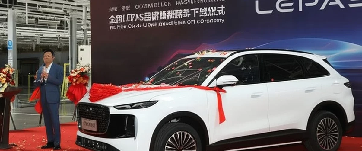 Изображение нового кроссовера Chery Lepas