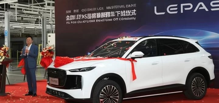 Изображение нового кроссовера Chery Lepas