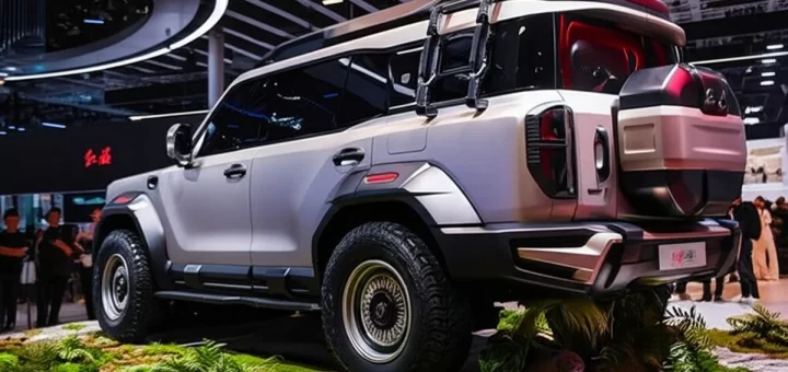 Концепт внедорожника Hongqi Off-road на Шанхайском автосалоне