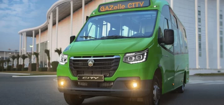 Изображение нового микроавтобуса под брендом "Аврора"