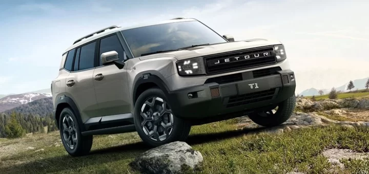 Jetour T1 - новый брутальный кроссовер
