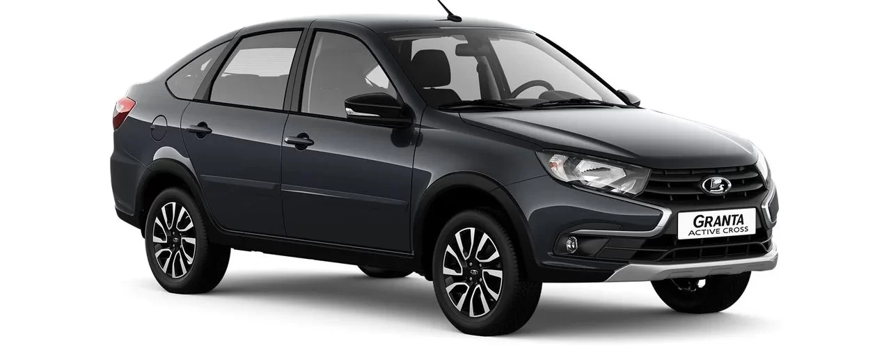 LADA Granta Active Cross ярко-красного цвета