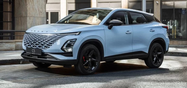 График продаж автомобилей Omoda в России