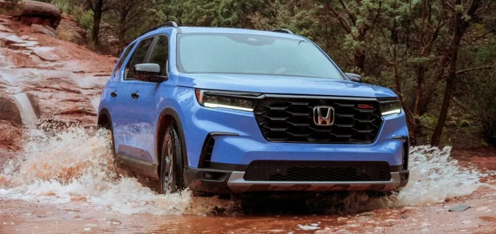 Honda Pilot — роскошный семиместный кроссовер
