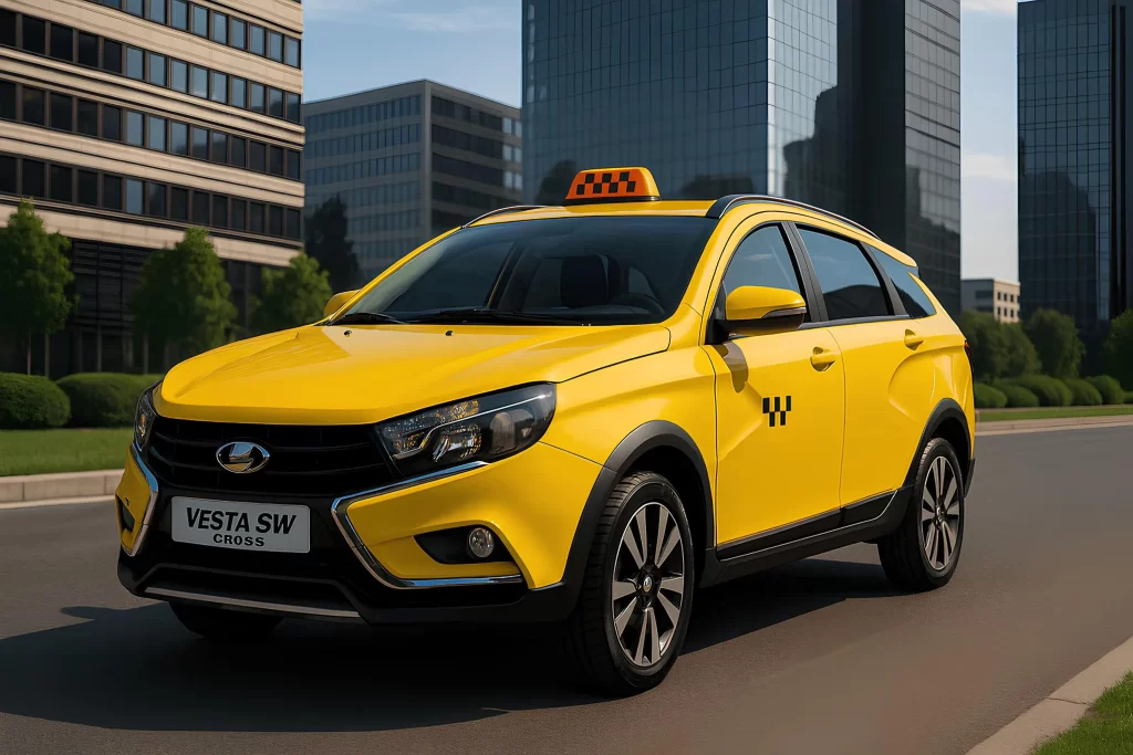Lada Vesta такси