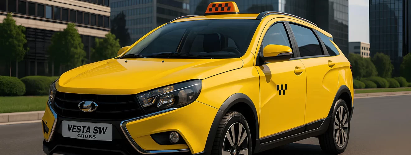 Lada Vesta такси