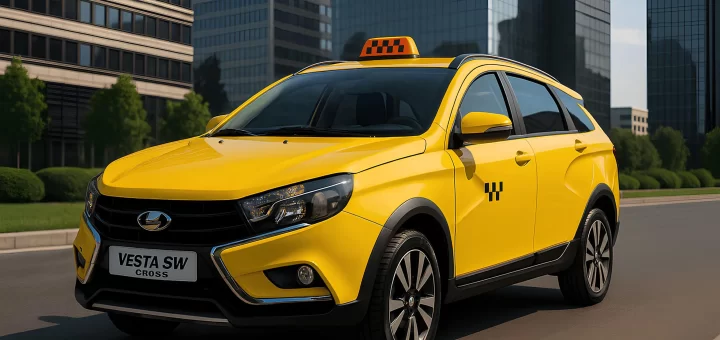 Lada Vesta такси
