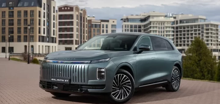 Премиальный гибридный кроссовер Exlantix на конвейере