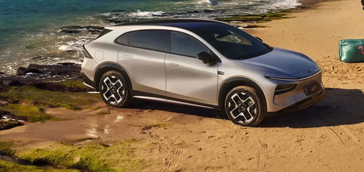 Новый электрокроссовер Xpeng G7