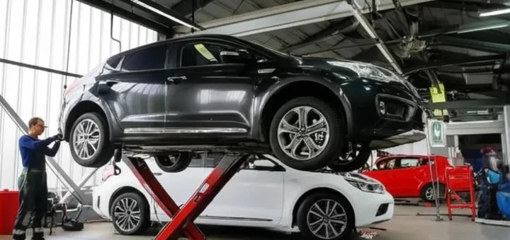 Фотография автомобилей Kia, участвующих в отзывной компании.