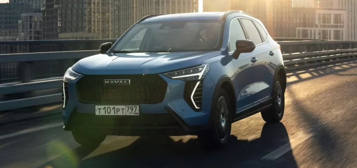 График продаж самых популярных кроссоверов в России