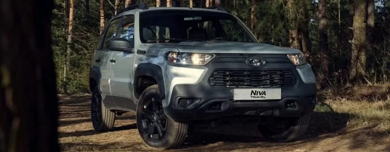 Обновленная LADA Niva Travel на стенде АвтоВАЗа