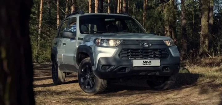 Обновленная LADA Niva Travel на стенде АвтоВАЗа