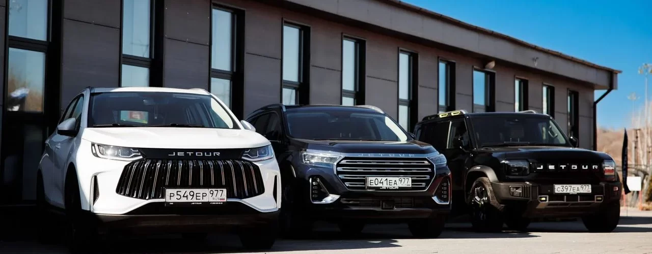 График роста продаж автомобилей Jetour в России