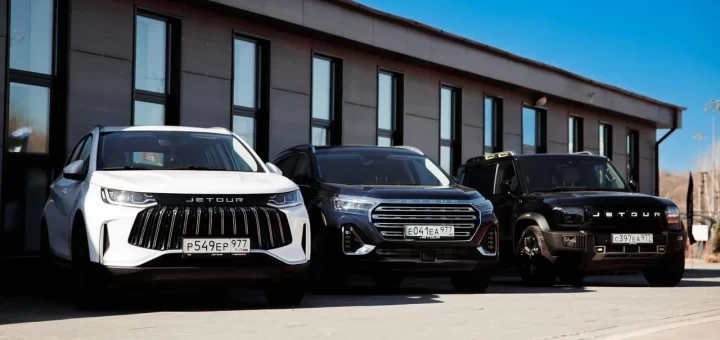 График роста продаж автомобилей Jetour в России