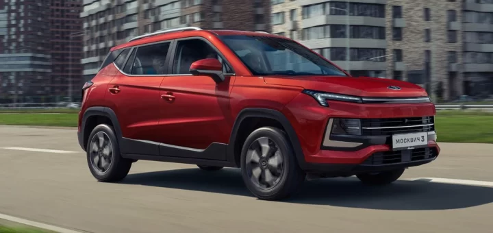 График падения продаж автомобилей Москвич