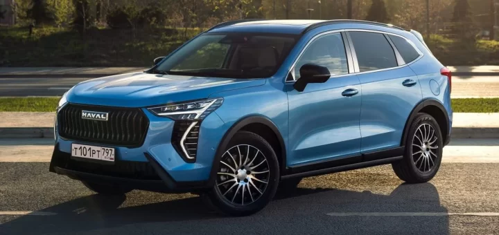 Haval Jolion на дороге