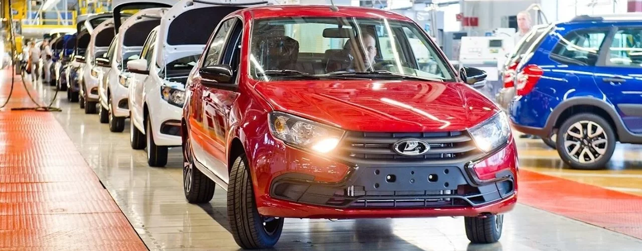 График производства LADA Granta
