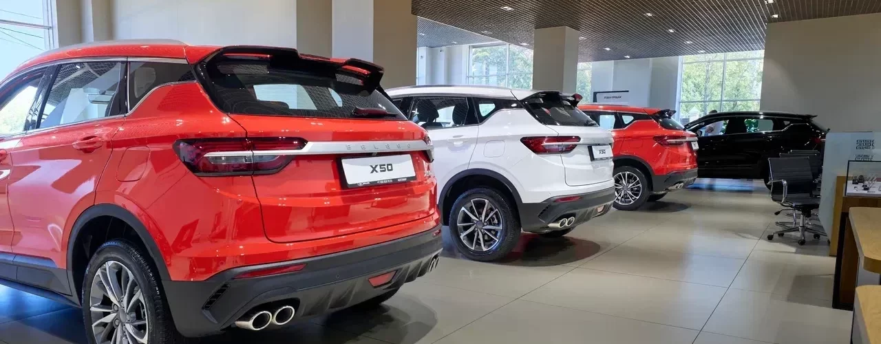 График роста продаж автомобилей в России