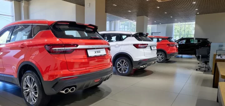 График роста продаж автомобилей в России