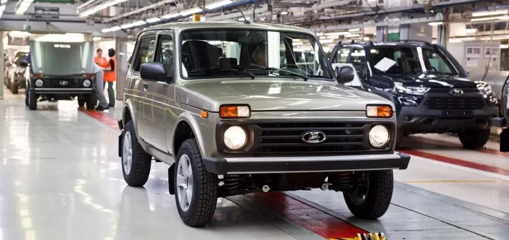 Фотография LADA Niva нового цвета