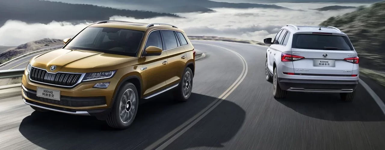 График падения продаж Skoda и Volkswagen на фоне роста продаж китайских автомобилей