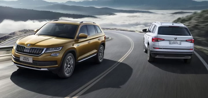 График падения продаж Skoda и Volkswagen на фоне роста продаж китайских автомобилей