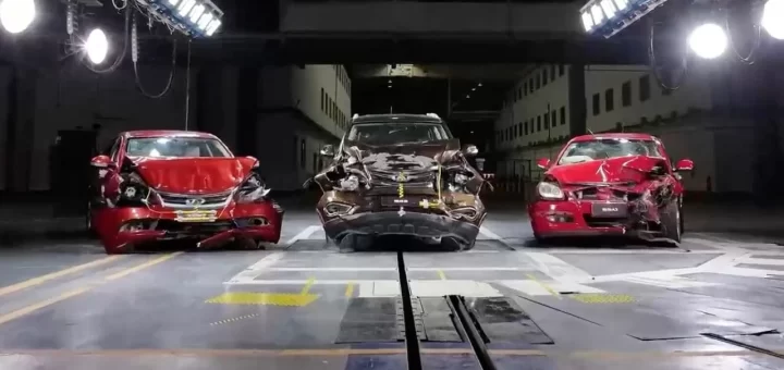 Десятилетние автомобили Chery проходят краш-тесты