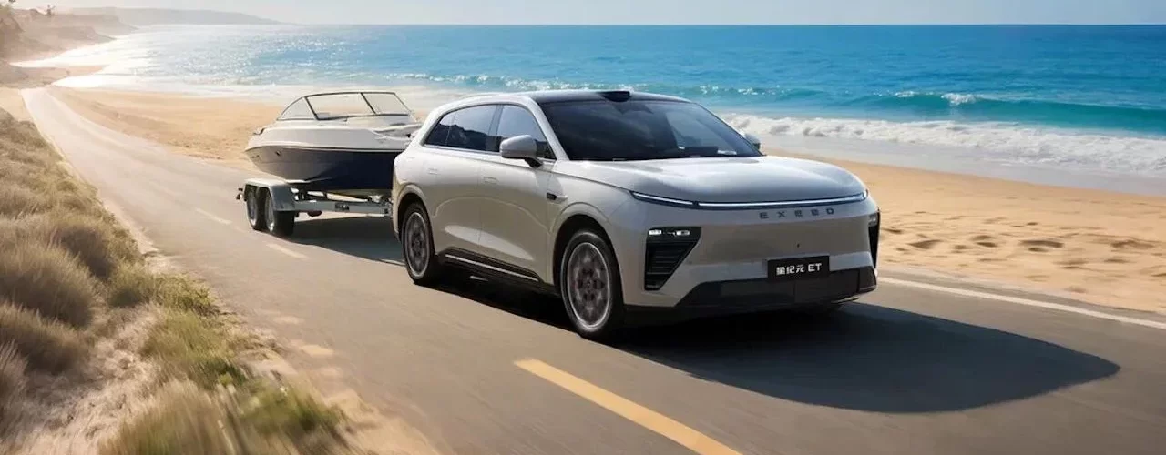 Гибридный кроссовер Exeed Exlantix ET в версии Camping edition