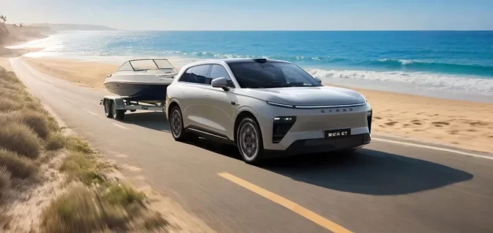 Гибридный кроссовер Exeed Exlantix ET в версии Camping edition