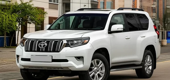 Фотография различных моделей автомобилей Toyota