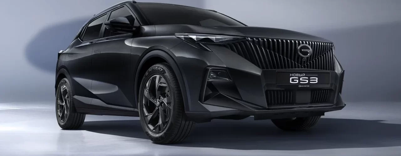 GAC GS3 в новом черном цвете