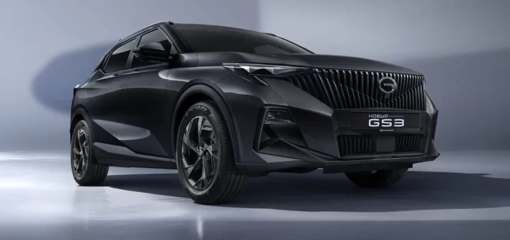 GAC GS3 в новом черном цвете