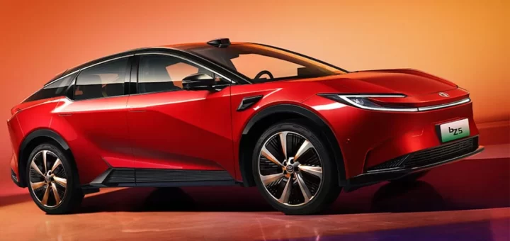 Новый электрокроссовер Toyota bZ5