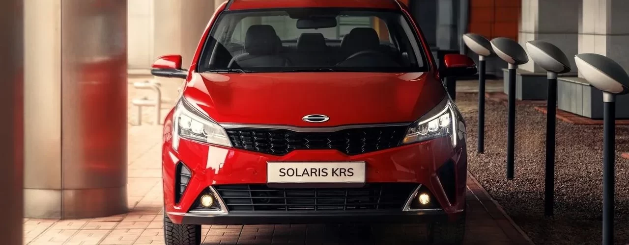 График падения цен на автомобили Solaris