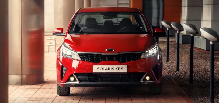 График падения цен на автомобили Solaris