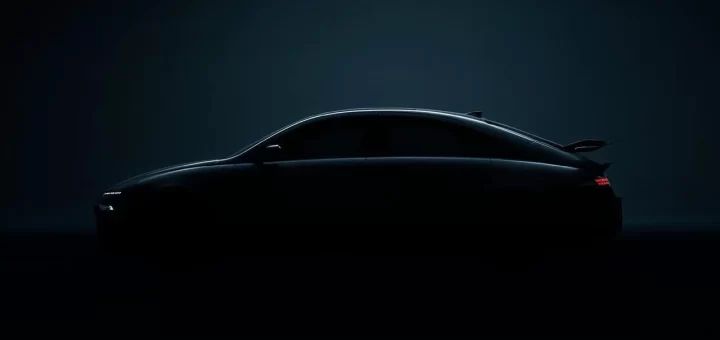 Тизерное изображение Hyundai Ioniq 6 N