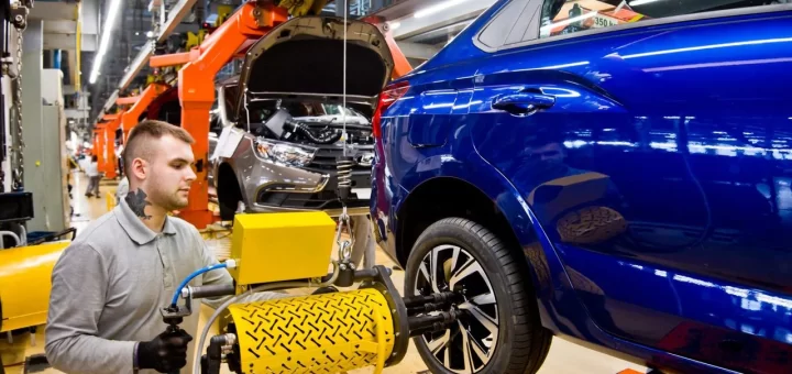 Завод АвтоВАЗ в Санкт-Петербурге