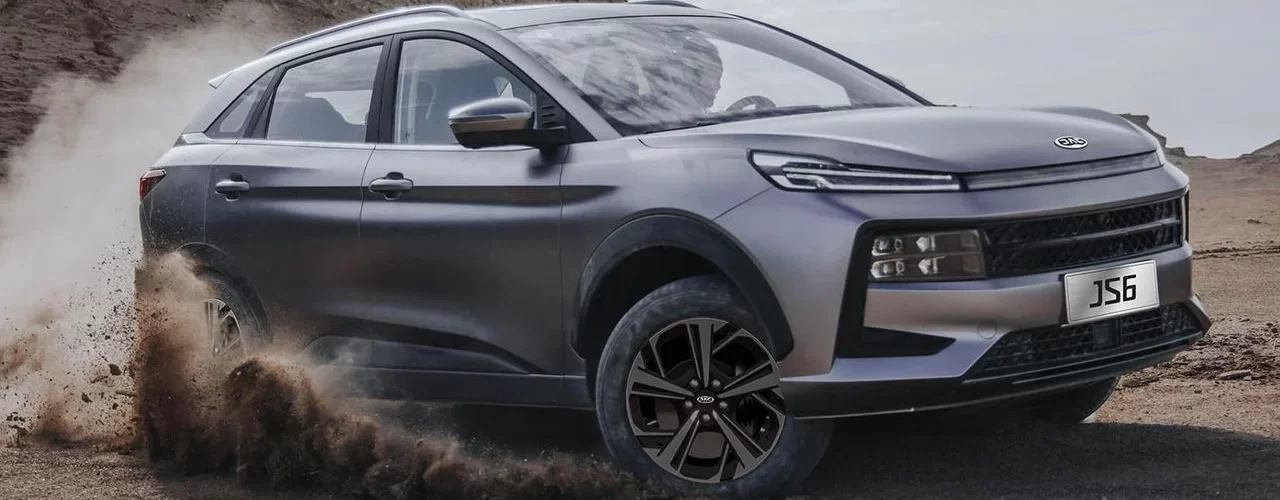 JAC JS6 - стильный кроссовер