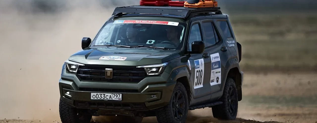 Внедорожник Tank на ралли «Шелковый путь»