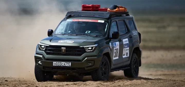 Внедорожник Tank на ралли «Шелковый путь»