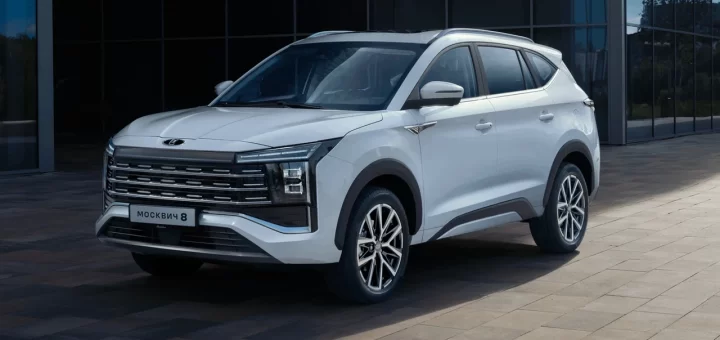 Фотография различных семиместных кроссоверов